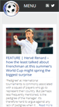 Mobile Screenshot of getfootballnewsfrance.com